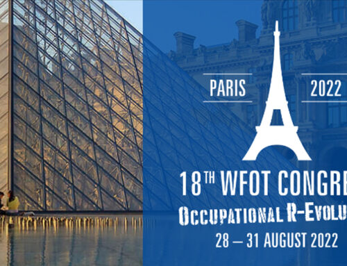 Presenti al Congresso Mondiale della Terapia Occupazionale, Parigi 27-31 Agosto 2022