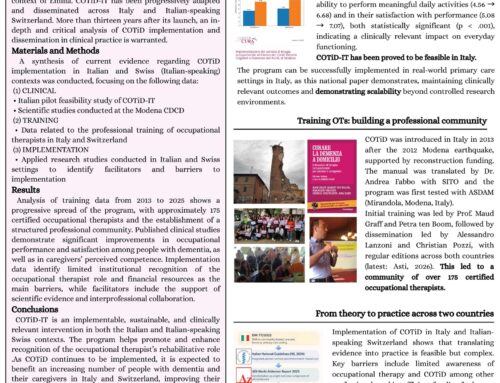 COTiD-IT in Italy and Italian-speaking Switzerland: Thirteen Years of Implementation, Evidence, and Real-World Clinical Practice